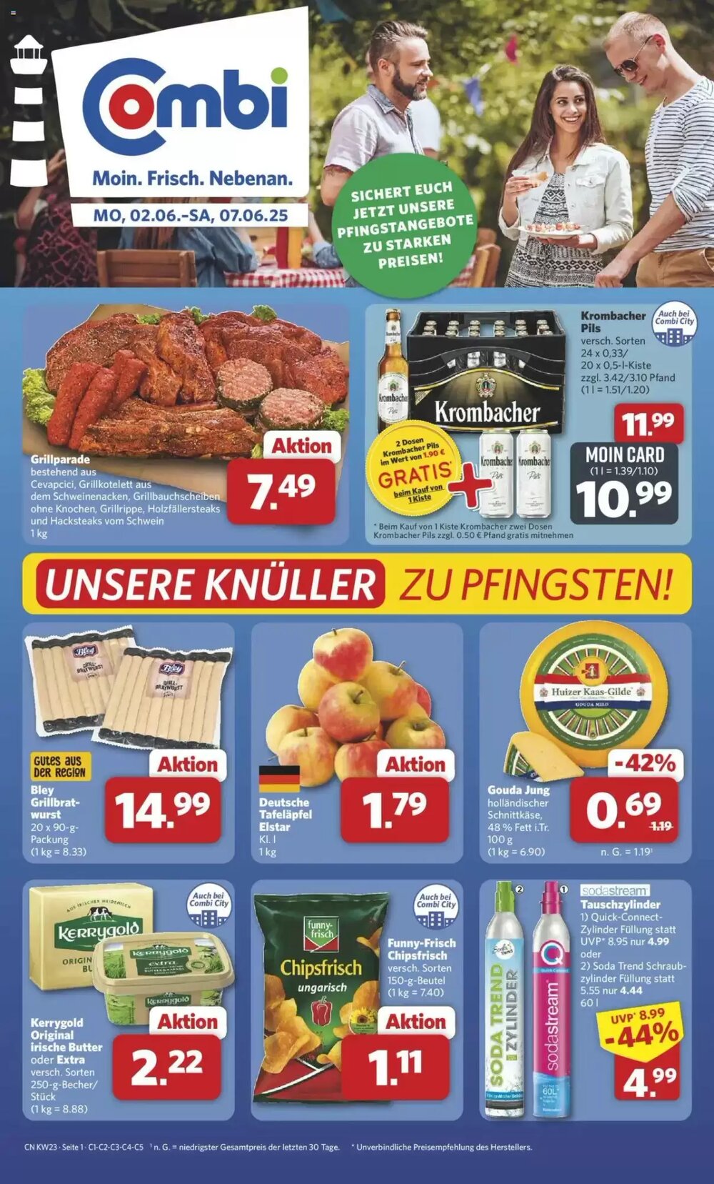 Combi Prospekt (ab 02.06.2025) zum Blättern - Seite 1