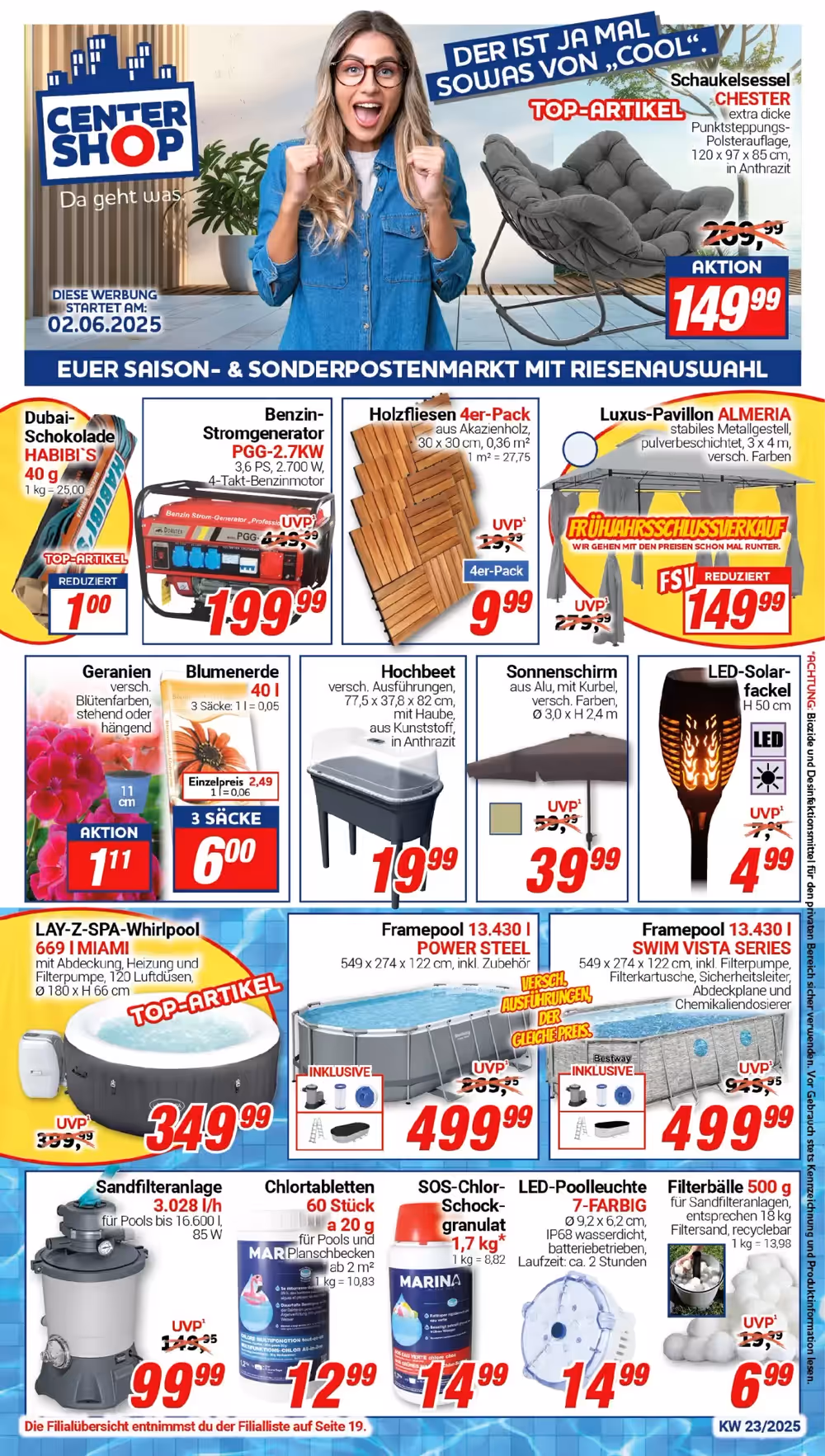 CENTERSHOP Prospekt (ab 02.06.2025) zum Blättern - Seite 1