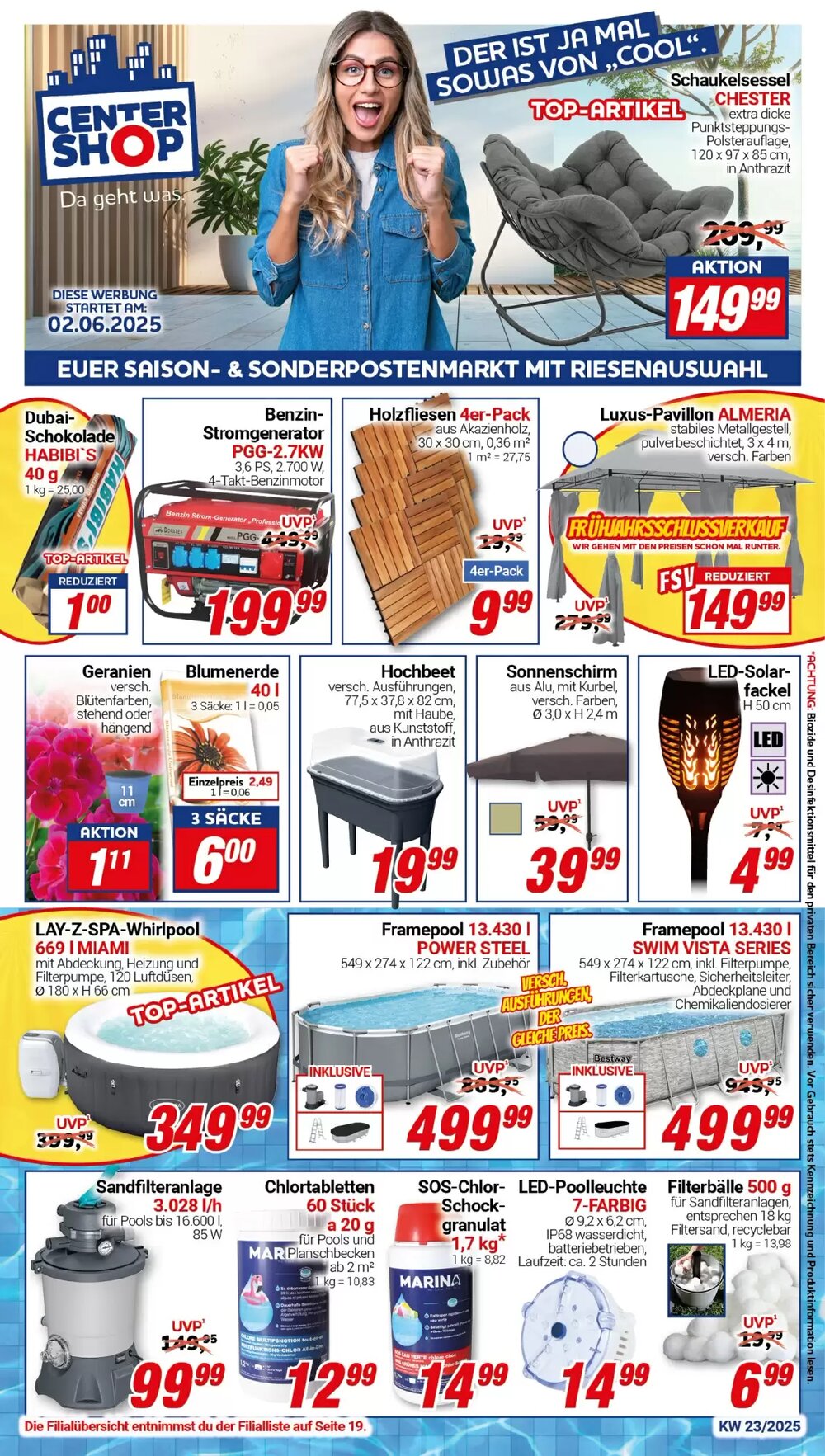 CENTERSHOP Prospekt (ab 02.06.2025) zum Blättern - Seite 1