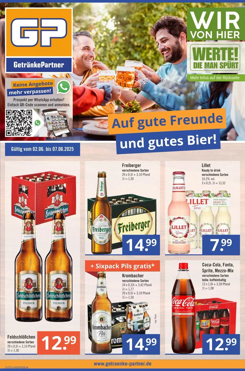 GetränkePartner Prospekt (ab 02.06.2025) zum Blättern - Seite 1