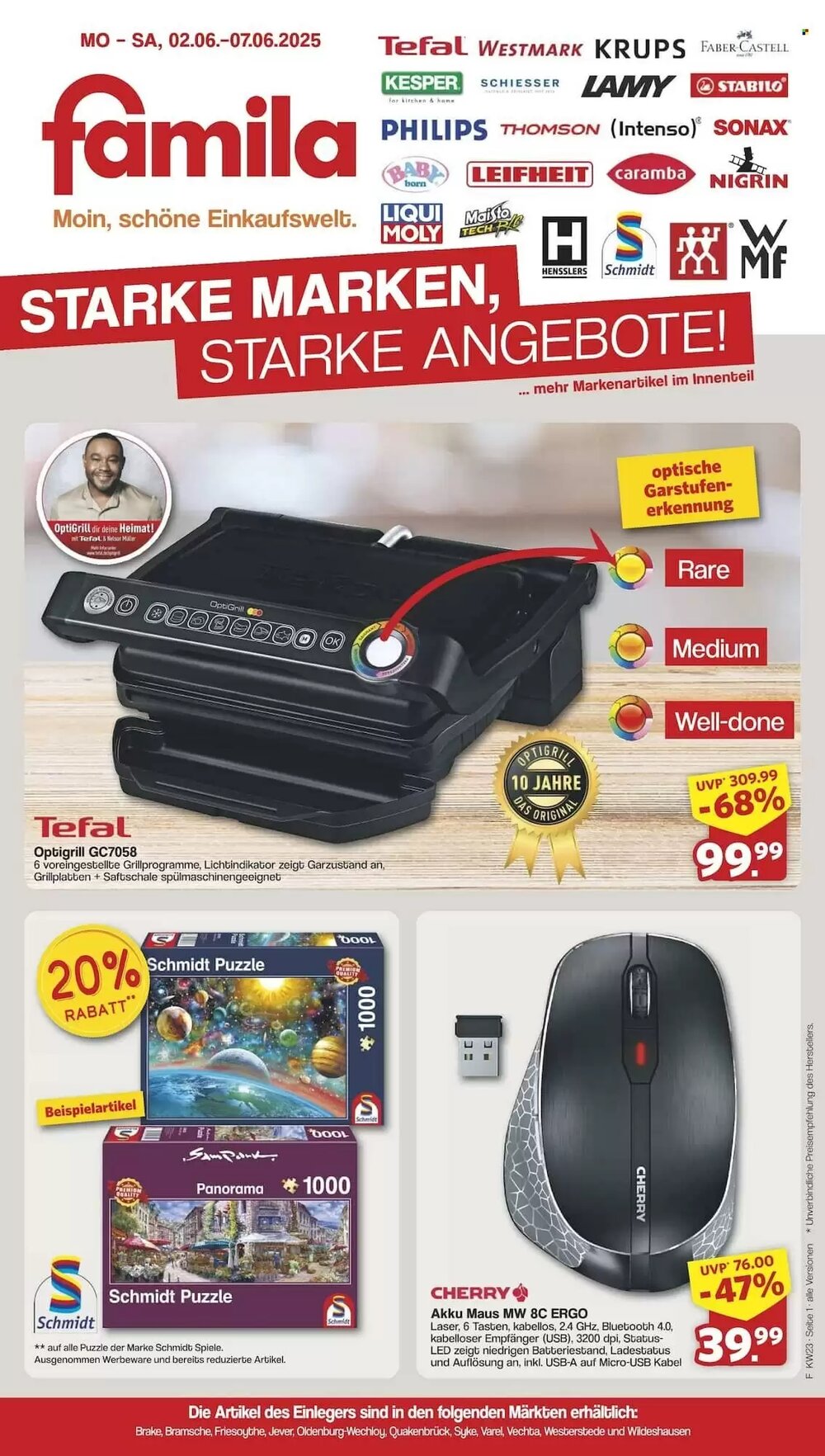 Famila Nord Ost Prospekt (ab 02.06.2025) zum Blättern - Seite 1