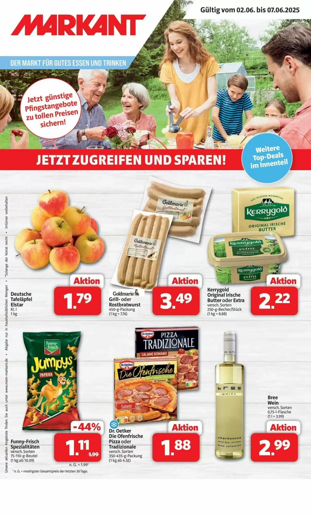 Markant Markt Prospekt (ab 02.06.2025) zum Blättern - Seite 1