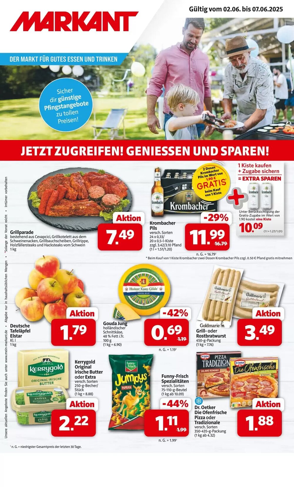 Markant Prospekt (ab 02.06.2025) zum Blättern - Seite 1