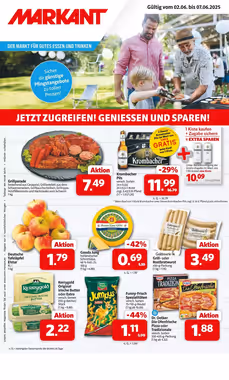 Markant Prospekt (ab 02.06.2025) zum Blättern