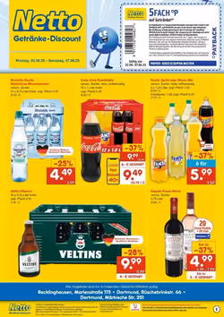 Netto Getränke Discount Prospekt (ab 02.06.2025) zum Blättern
