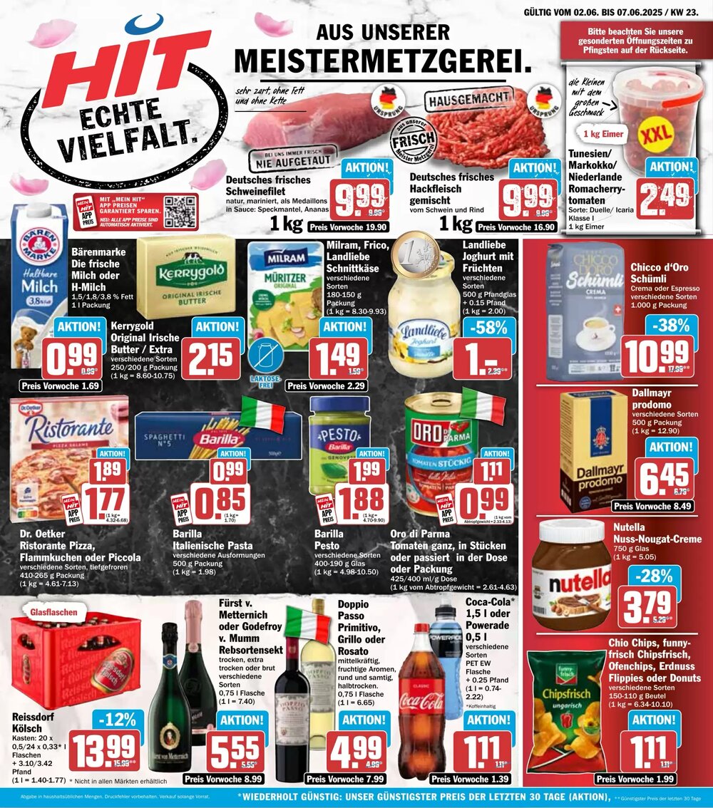 Hit Prospekt (ab 02.06.2025) zum Blättern - Seite 1