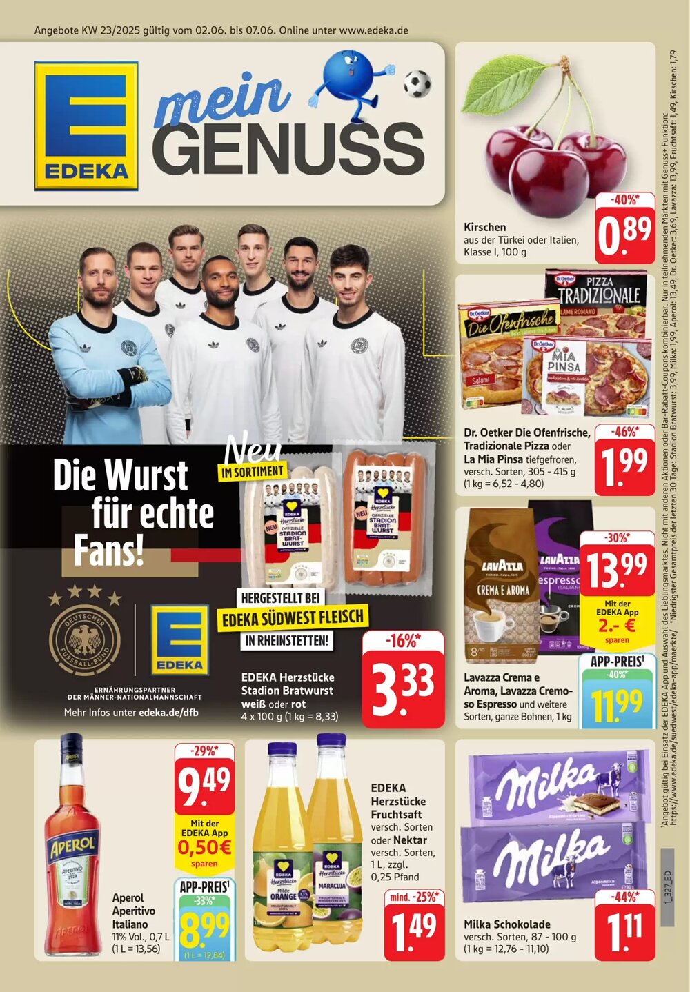 Edeka Stenger Prospekt (ab 02.06.2025) zum Blättern - Seite 1