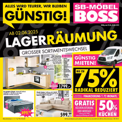 Möbel Boss Prospekt (ab 02.06.2025) zum Blättern