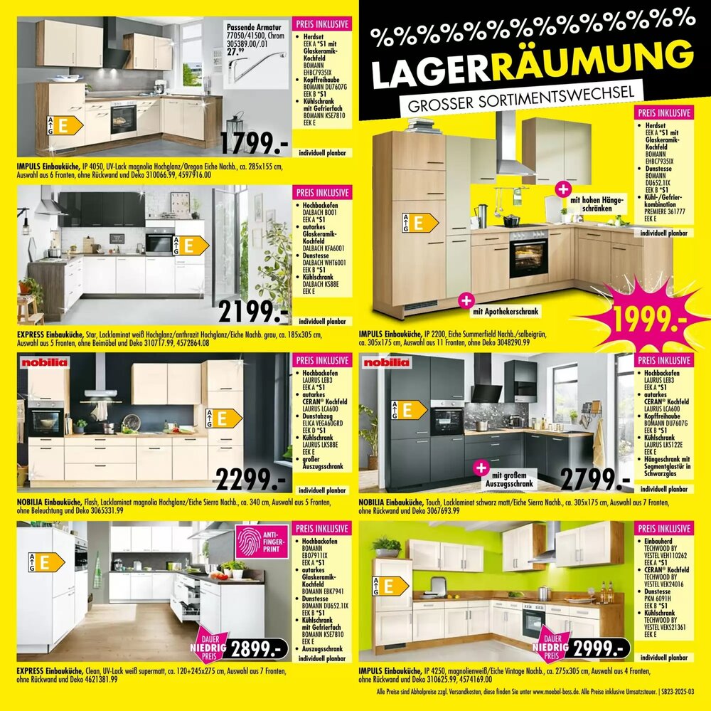 Möbel Boss Prospekt (ab 02.06.2025) zum Blättern - Seite 3