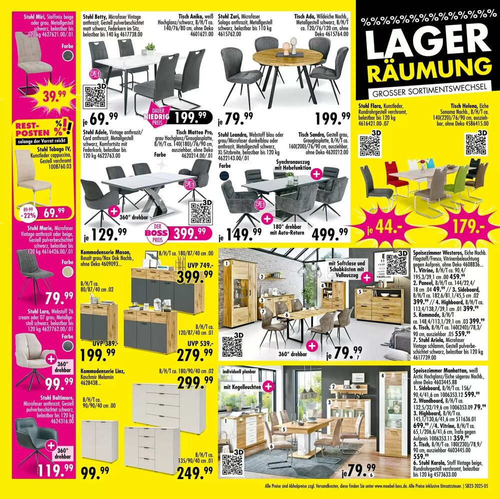 Möbel Boss Prospekt (ab 02.06.2025) zum Blättern - Seite 5