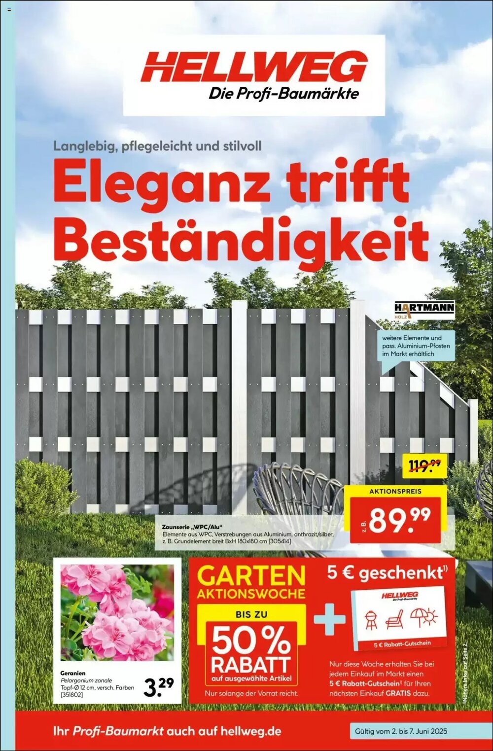 Hellweg Prospekt (ab 02.06.2025) zum Blättern - Seite 1