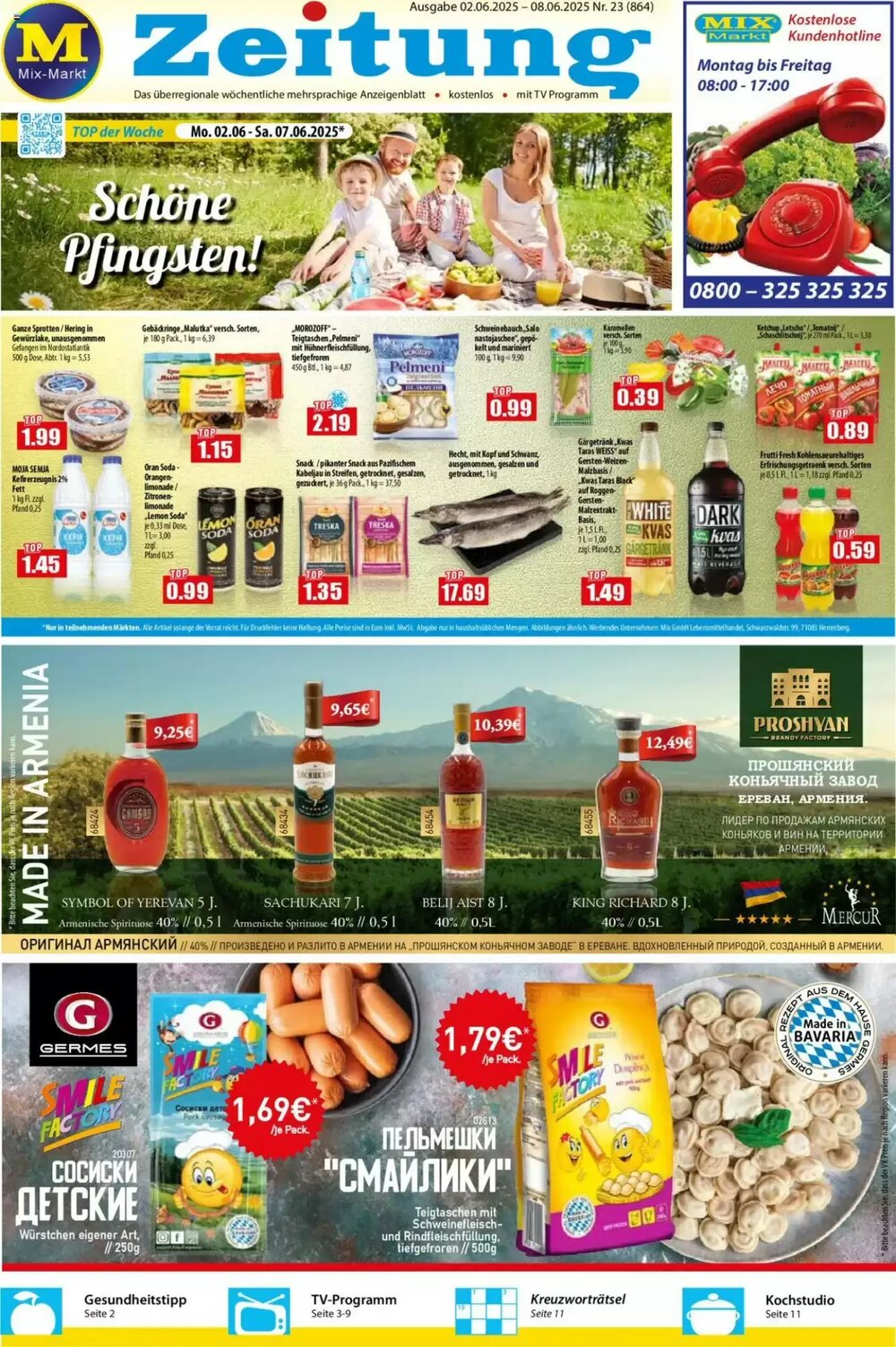 Mix Markt Prospekt (ab 02.06.2025) zum Blättern - Seite 1