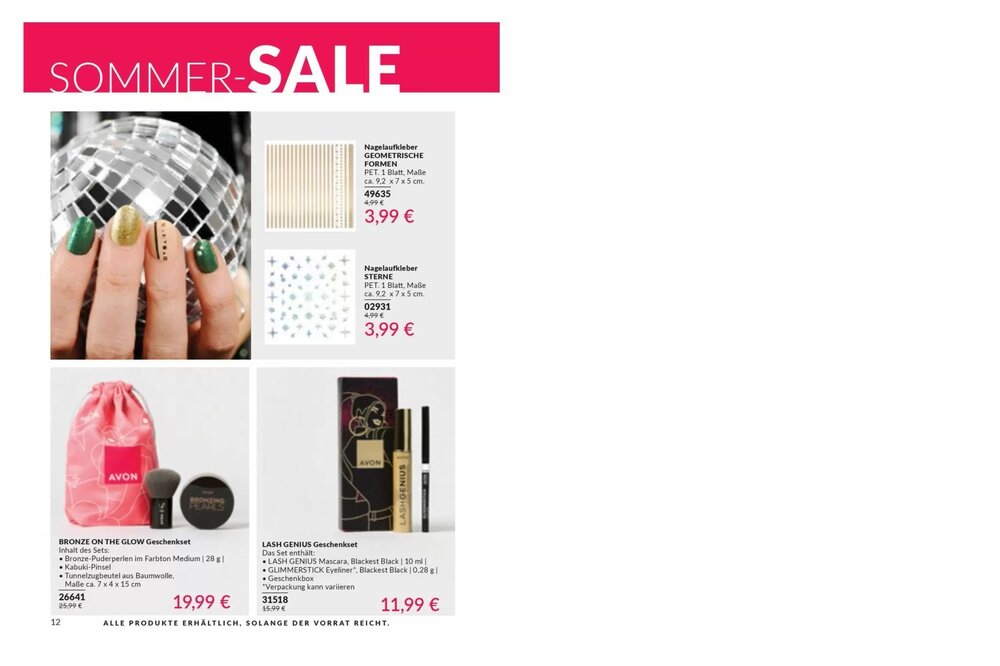 Avon Prospekt (ab 02.06.2025) zum Blättern - Seite 12