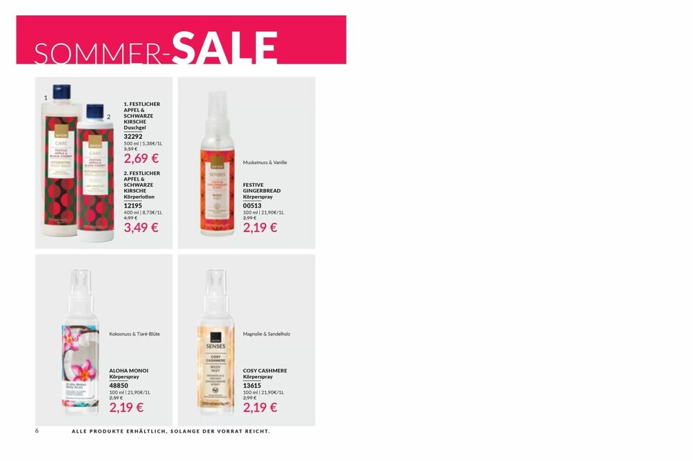 Avon Prospekt (ab 02.06.2025) zum Blättern - Seite 6