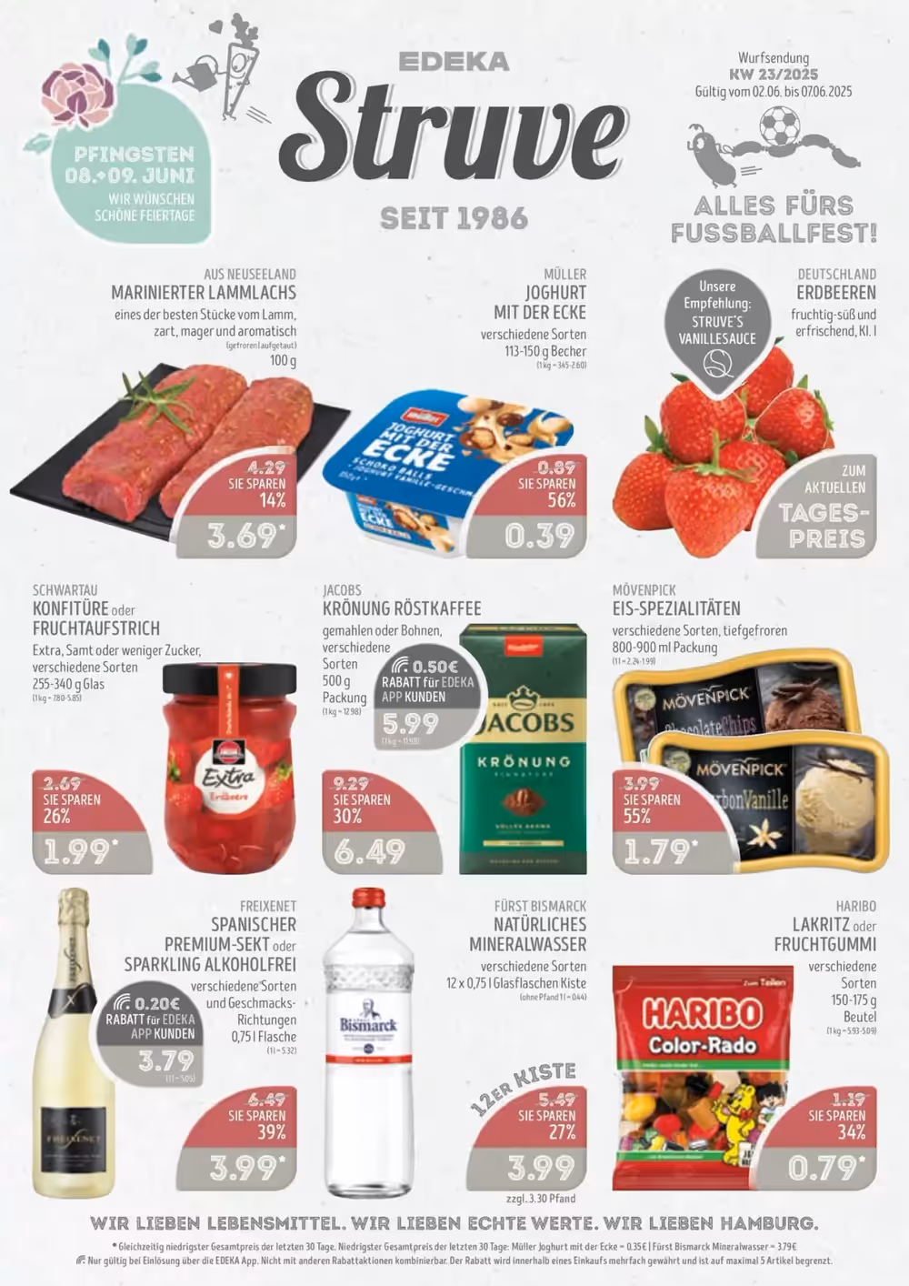 Edeka Struve Prospekt (ab 02.06.2025) zum Blättern - Seite 1