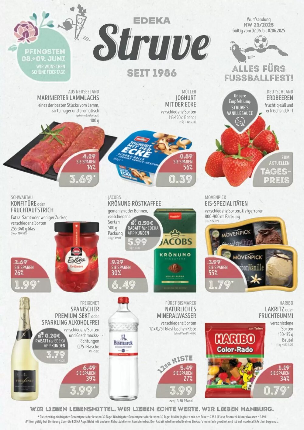 Edeka Struve Prospekt (ab 02.06.2025) zum Blättern - Seite 1