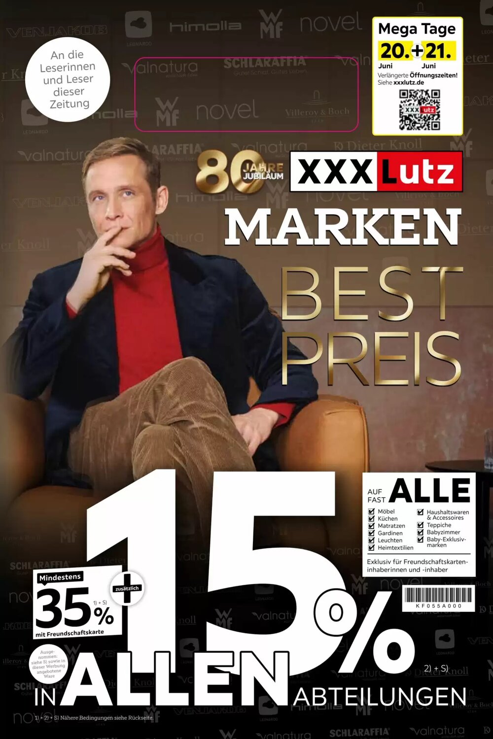 XXXLutz Prospekt (ab 02.06.2025) zum Blättern - Seite 1