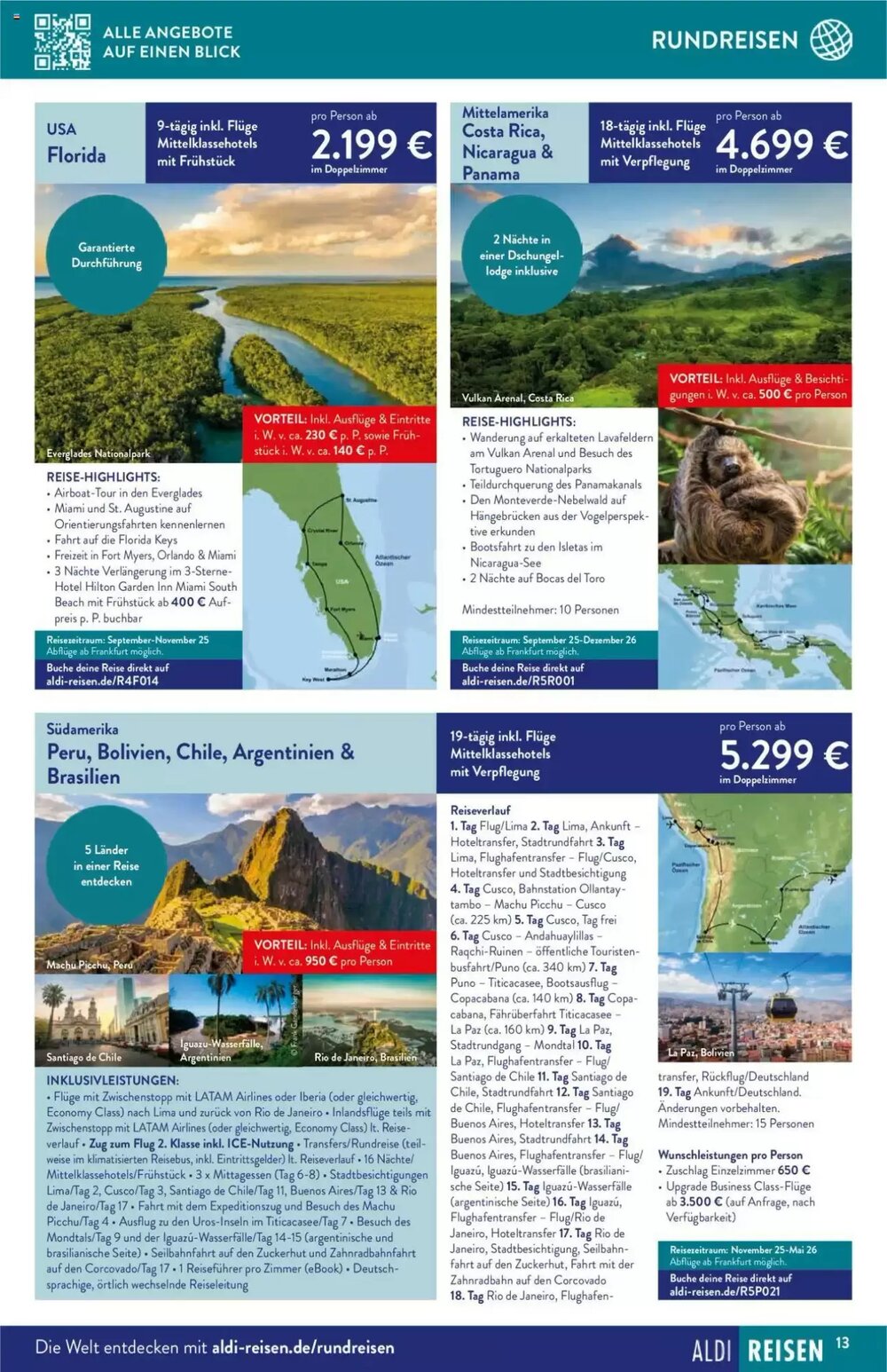 ALDI Nord Reisen Prospekt (ab 02.06.2025) zum Blättern - Seite 13