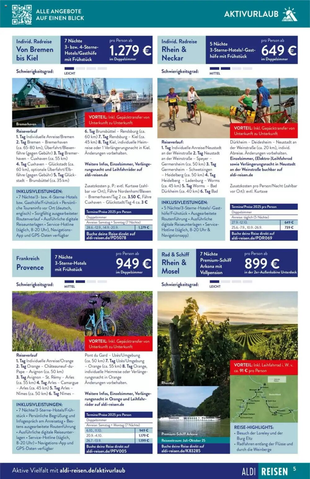 ALDI Nord Reisen Prospekt (ab 02.06.2025) zum Blättern - Seite 5