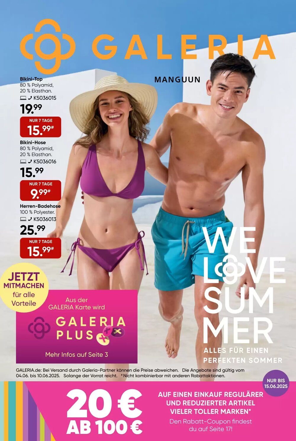 Galeria Prospekt (ab 02.06.2025) zum Blättern - Seite 1