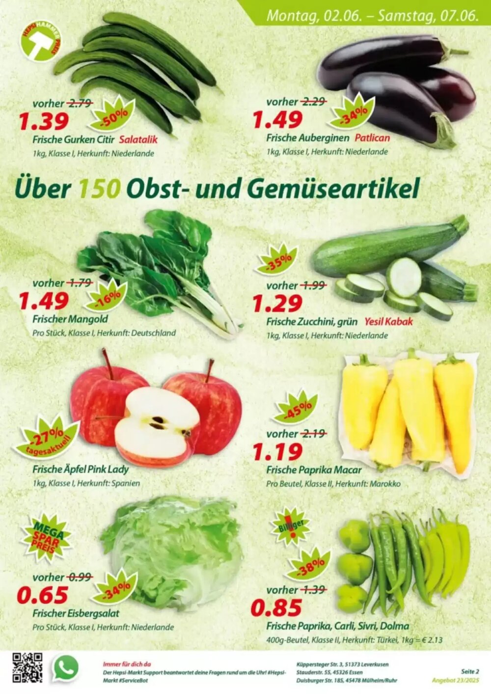 Hepsi-Markt Prospekt (ab 02.06.2025) zum Blättern - Seite 2