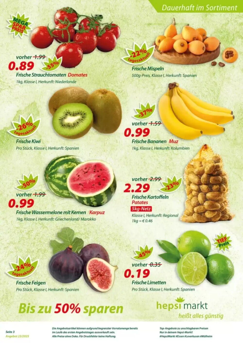Hepsi-Markt Prospekt (ab 02.06.2025) zum Blättern - Seite 3