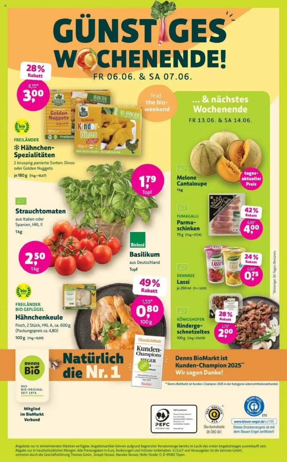 Denns BioMarkt Prospekt (ab 04.06.2025) zum Blättern - Seite 12