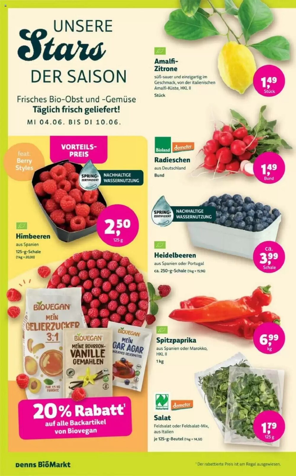 Denns BioMarkt Prospekt (ab 04.06.2025) zum Blättern - Seite 2