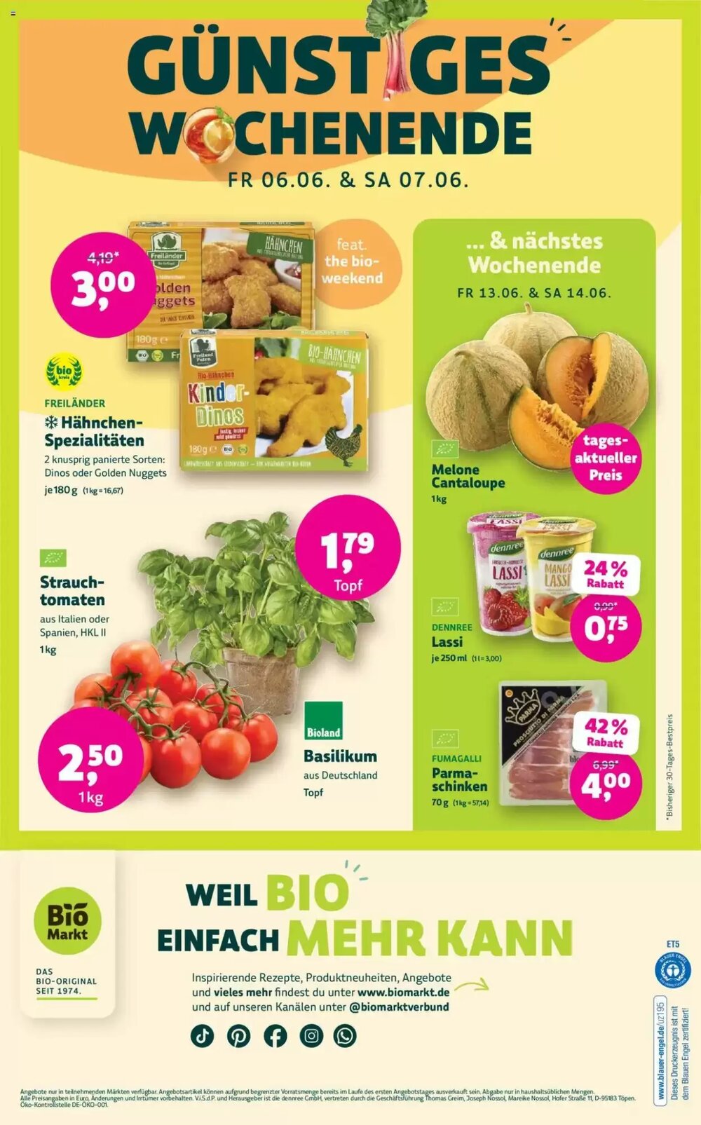 Biomarkt Prospekt (ab 04.06.2025) zum Blättern - Seite 12