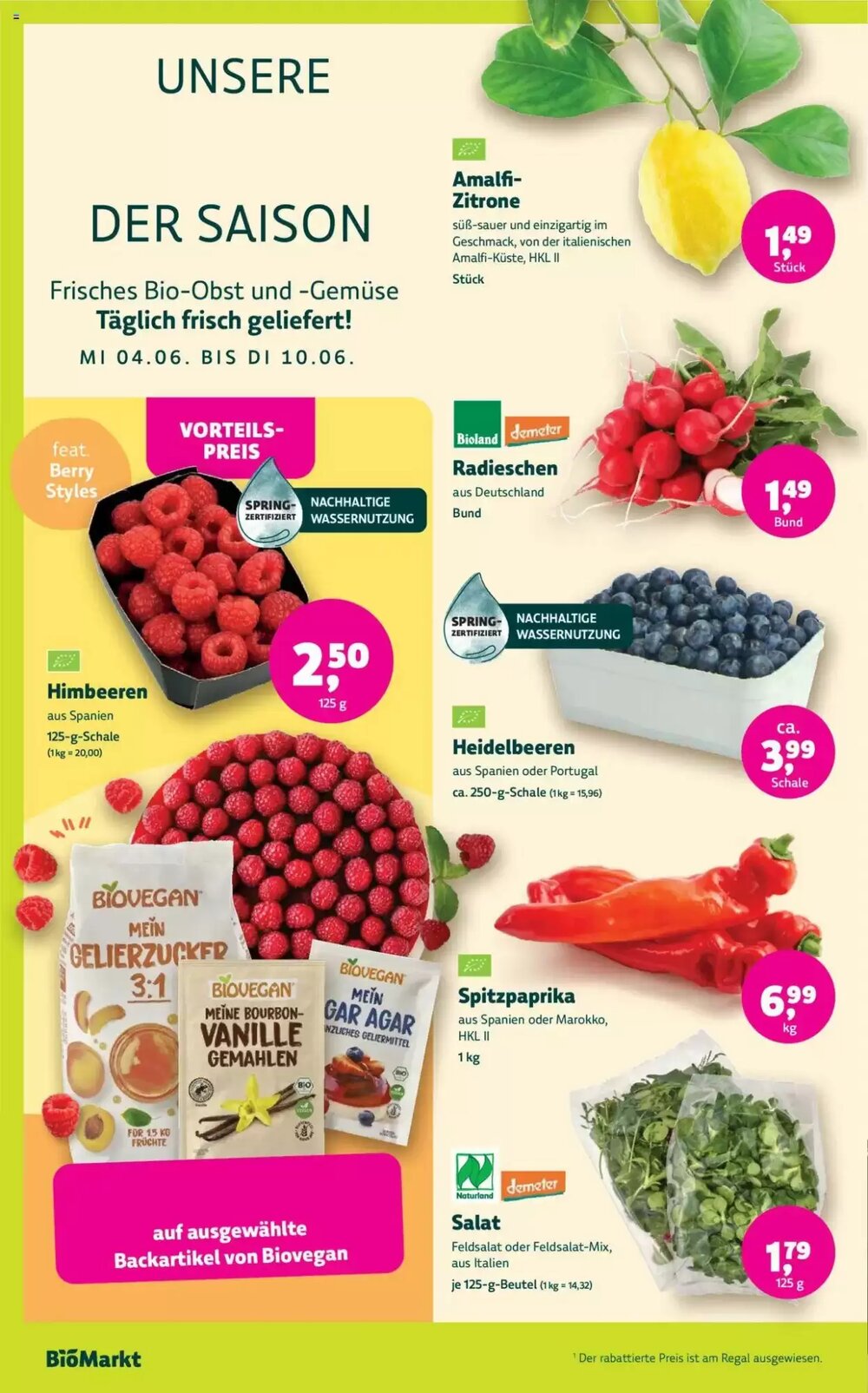 Biomarkt Prospekt (ab 04.06.2025) zum Blättern - Seite 2