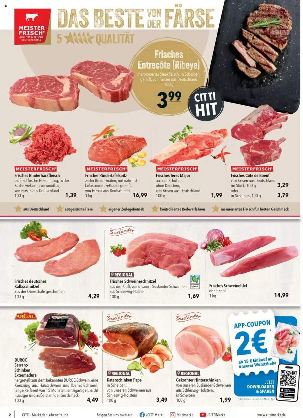 CITTI Markt Prospekt (ab 04.06.2025) zum Blättern - Seite 2