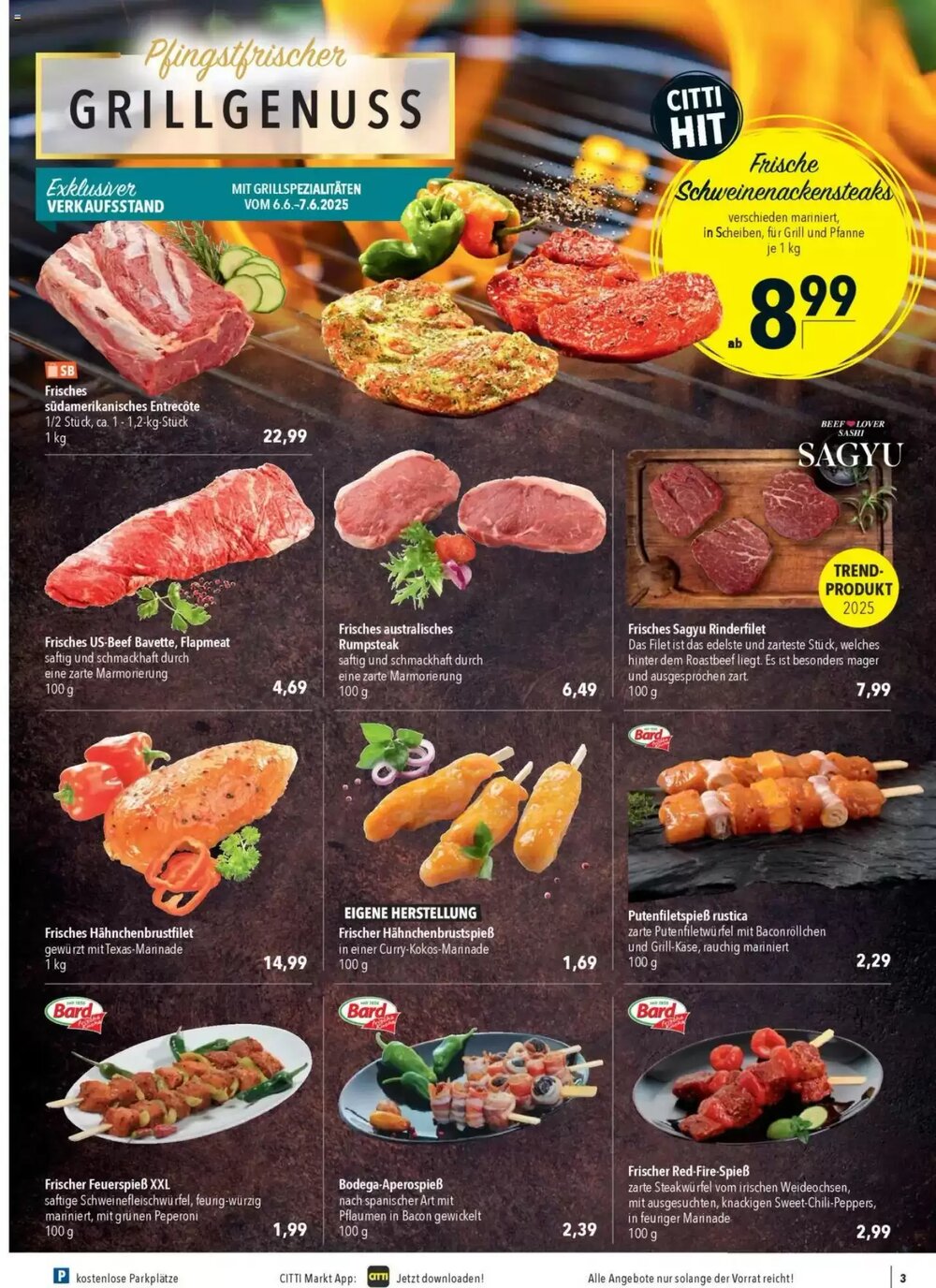CITTI Markt Prospekt (ab 04.06.2025) zum Blättern - Seite 3