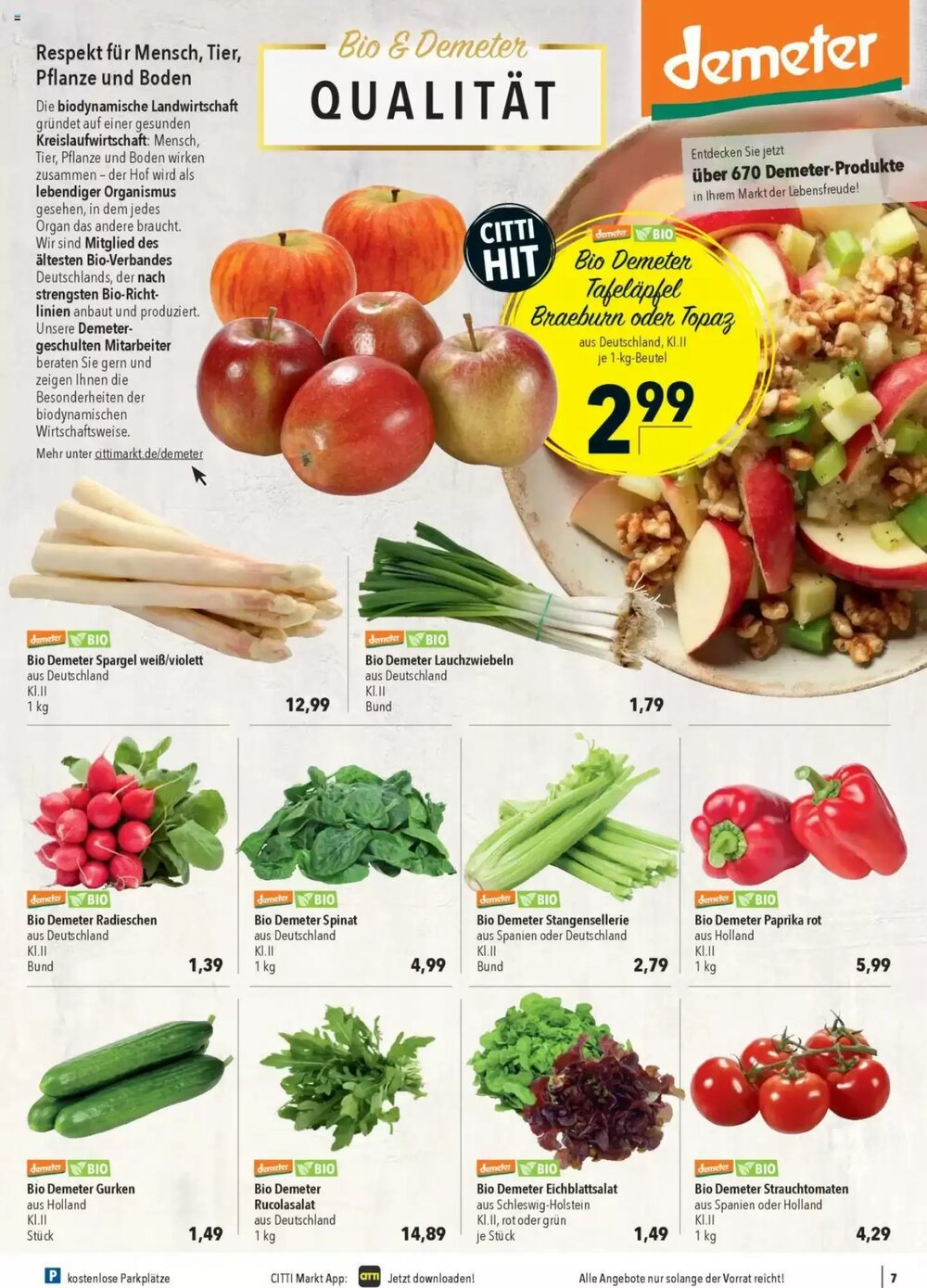 CITTI Markt Prospekt (ab 04.06.2025) zum Blättern - Seite 7