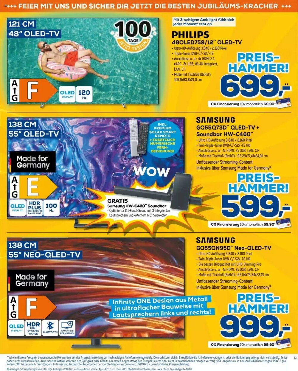 Euronics Prospekt (ab 04.06.2025) zum Blättern - Seite 13