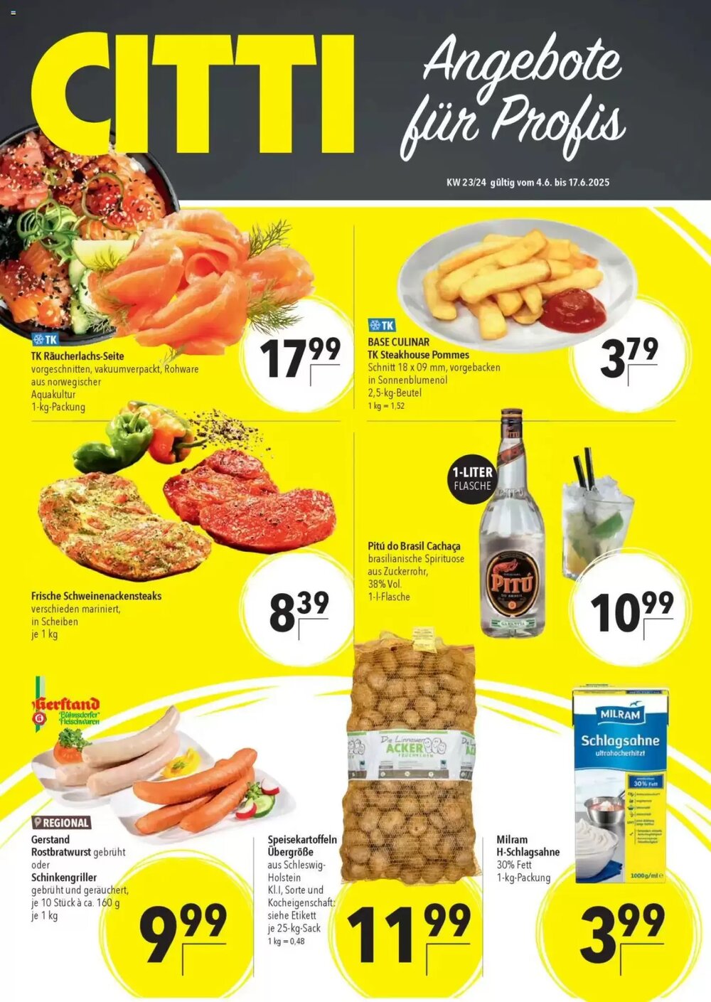 CITTI Markt Prospekt (ab 04.06.2025) zum Blättern - Seite 1