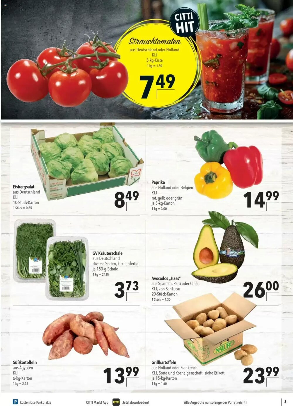 CITTI Markt Prospekt (ab 04.06.2025) zum Blättern - Seite 3