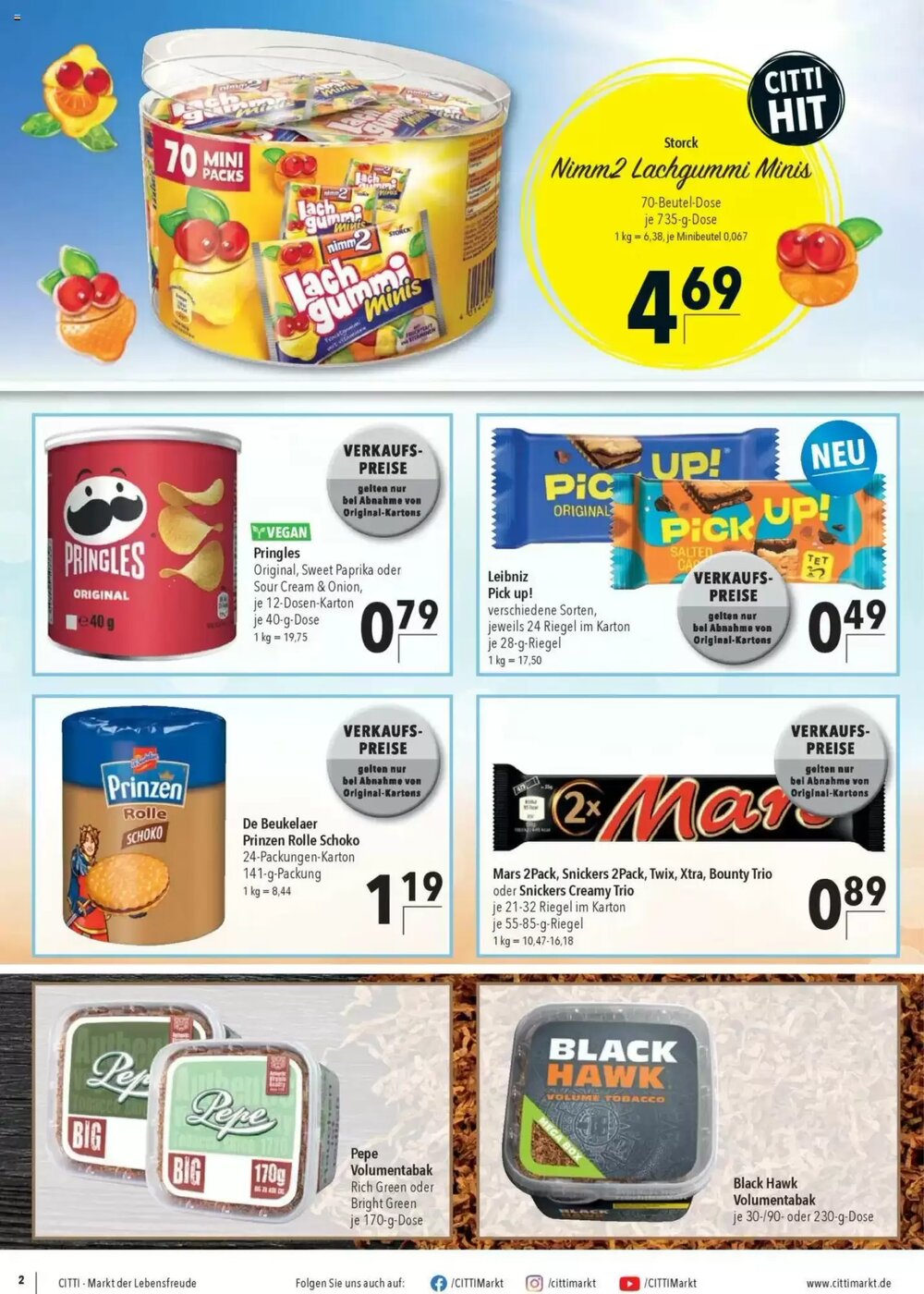 CITTI Markt Prospekt (ab 04.06.2025) zum Blättern - Seite 2