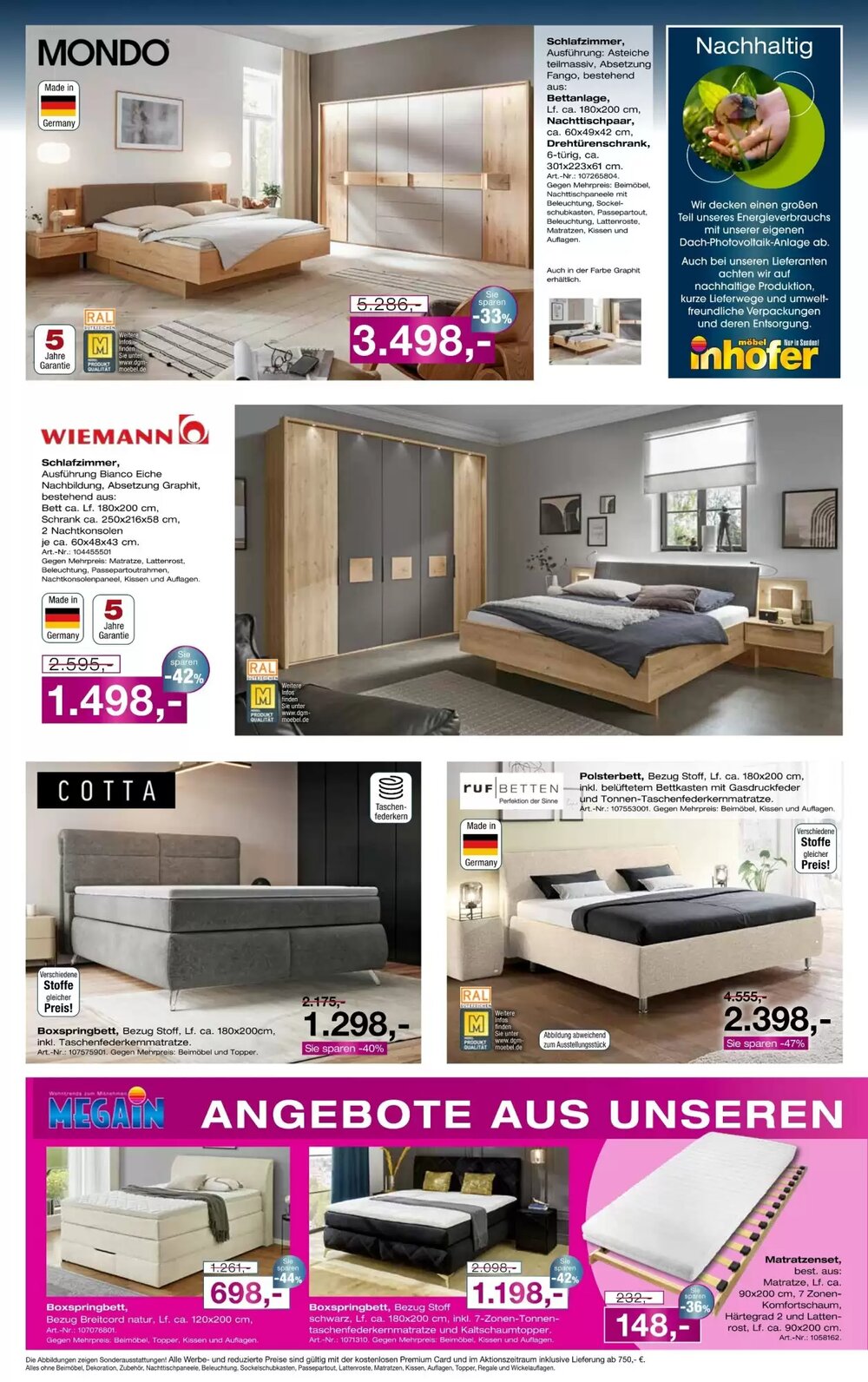 Möbel Inhofer Prospekt (ab 04.06.2025) zum Blättern - Seite 6