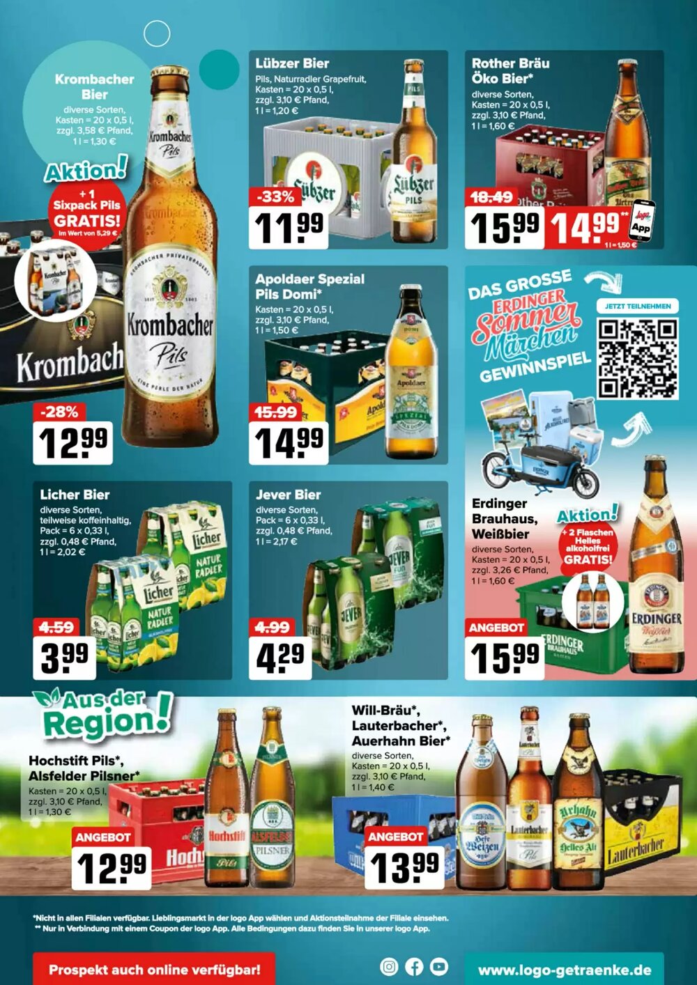 Logo Getränkemarkt Prospekt (ab 04.06.2025) zum Blättern - Seite 2