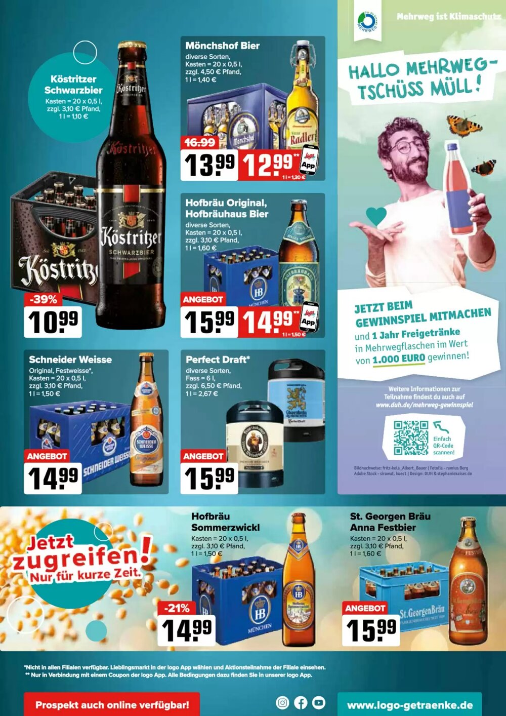 Logo Getränkemarkt Prospekt (ab 04.06.2025) zum Blättern - Seite 3