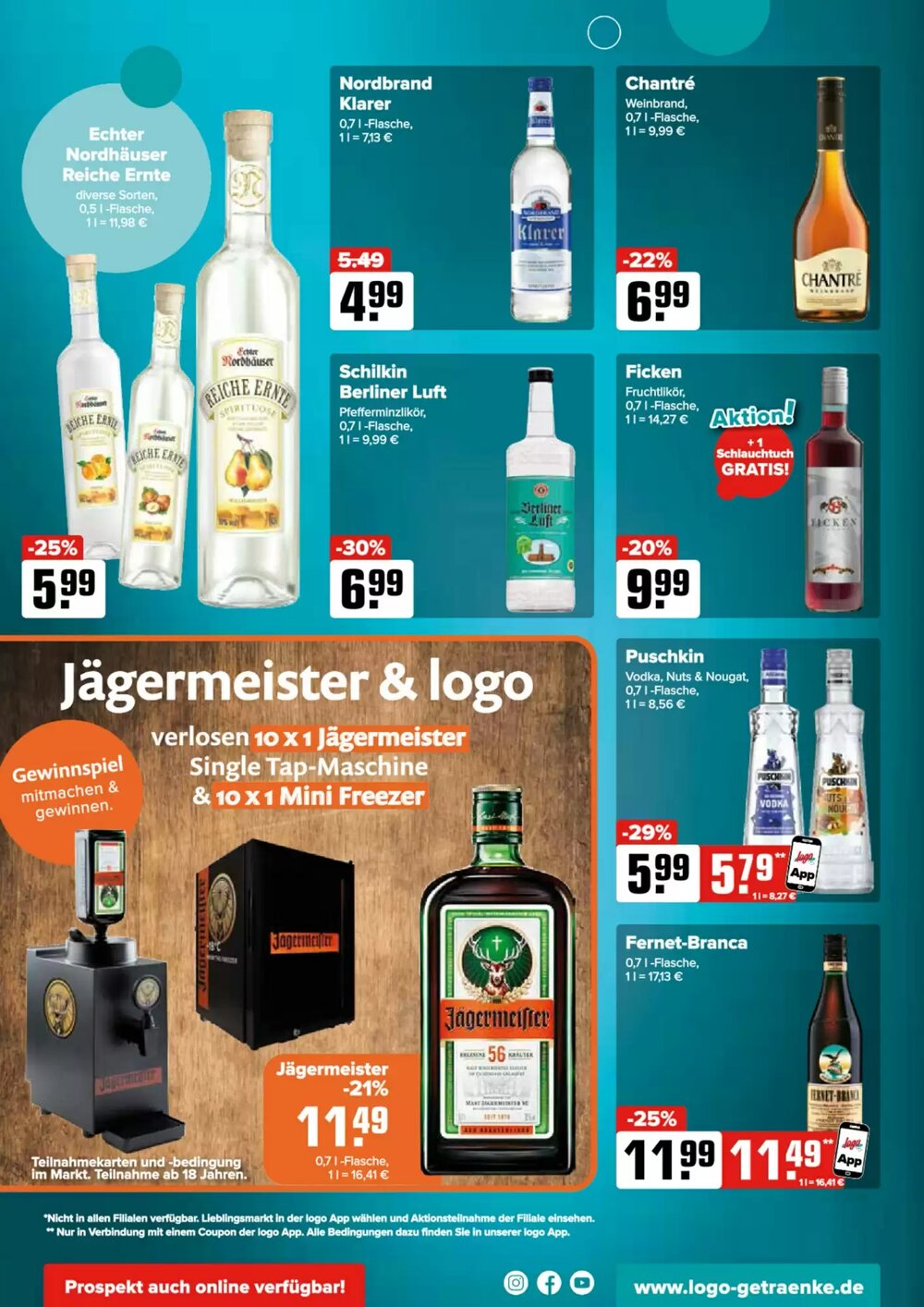 Logo Getränkemarkt Prospekt (ab 04.06.2025) zum Blättern - Seite 6