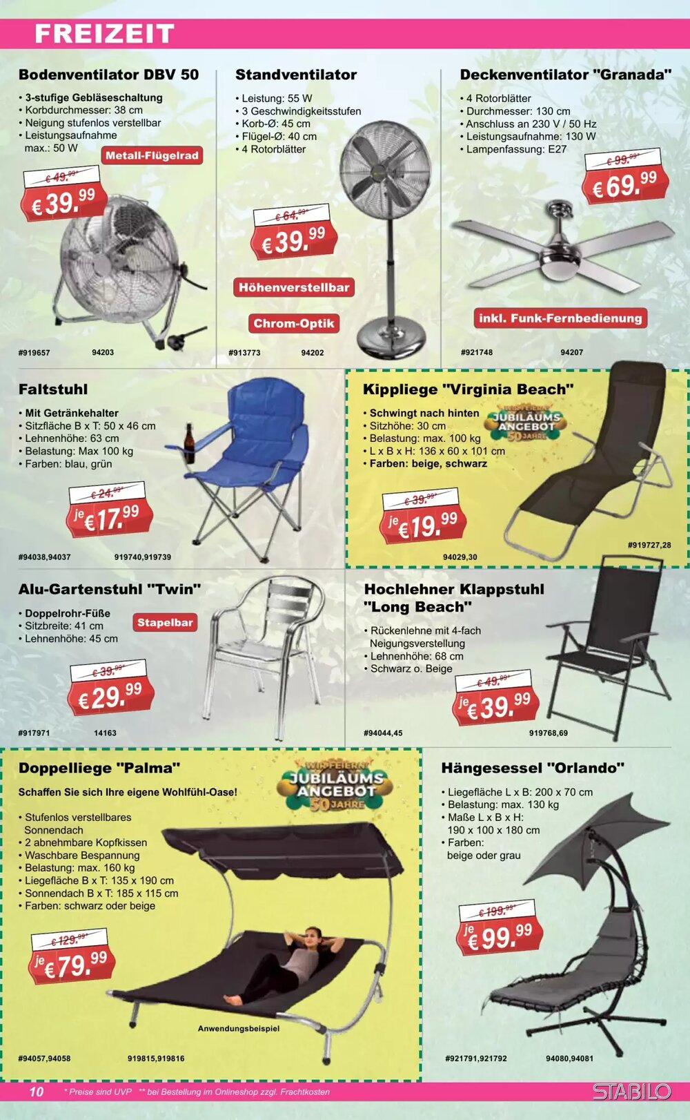 Stabilo Fachmarkt Prospekt (ab 04.06.2025) zum Blättern - Seite 10