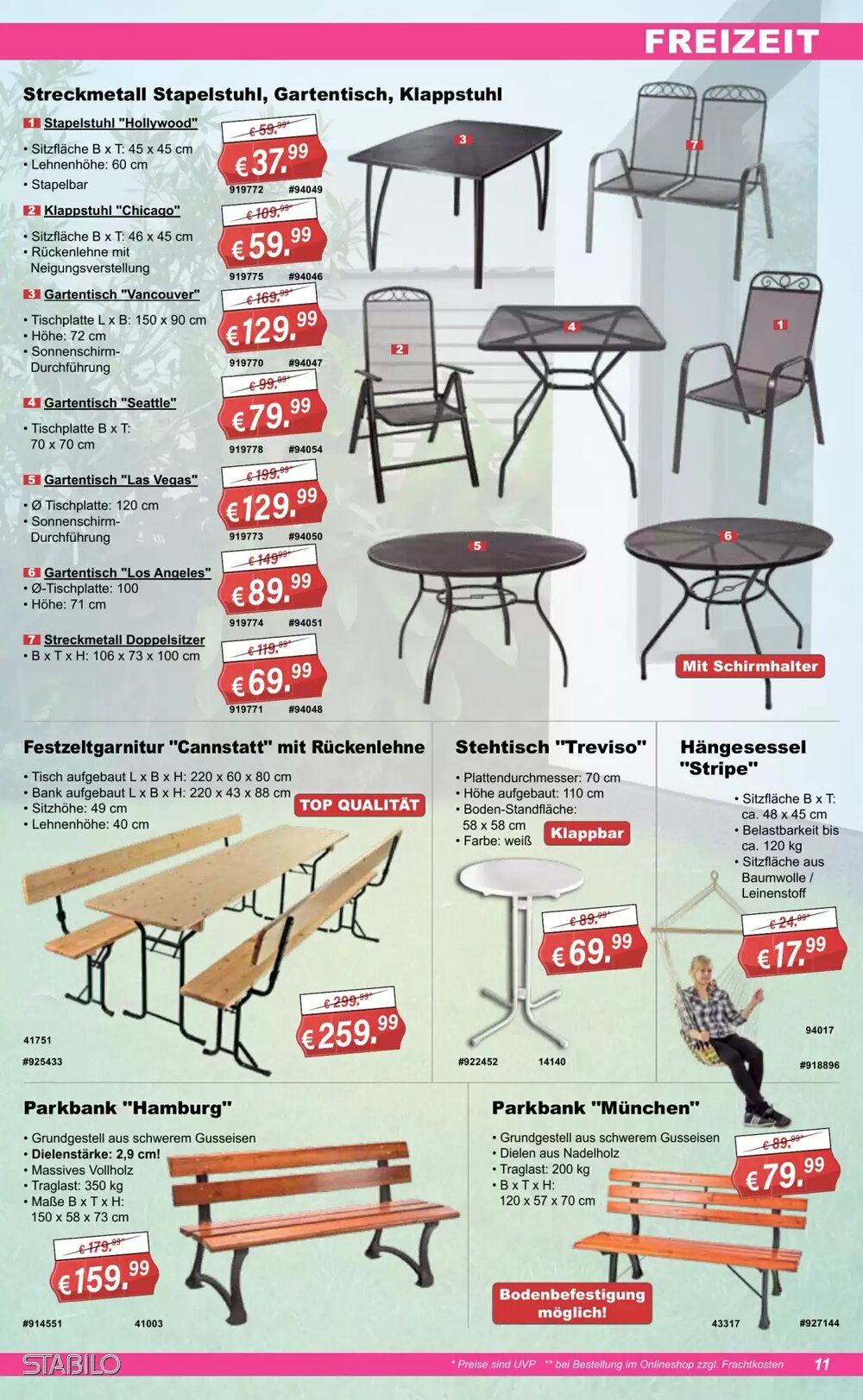 Stabilo Fachmarkt Prospekt (ab 04.06.2025) zum Blättern - Seite 11