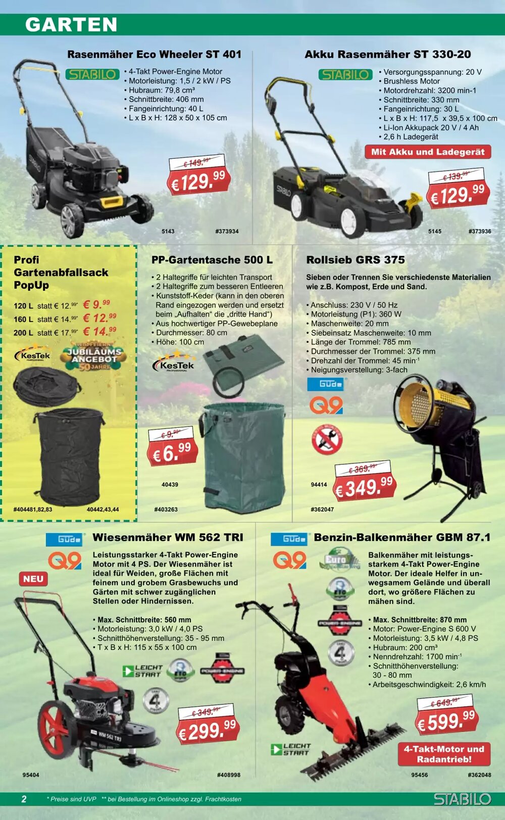 Stabilo Fachmarkt Prospekt (ab 04.06.2025) zum Blättern - Seite 2