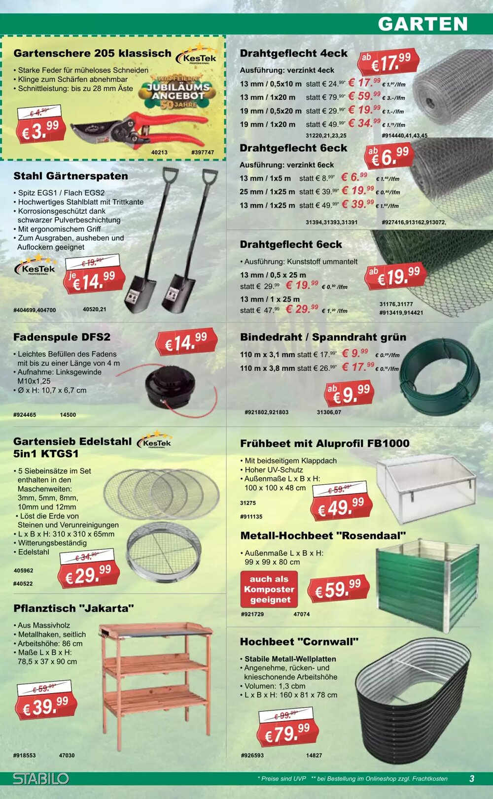 Stabilo Fachmarkt Prospekt (ab 04.06.2025) zum Blättern - Seite 3