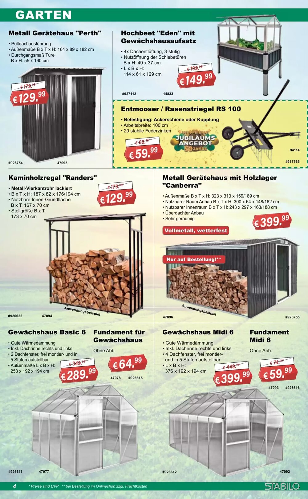 Stabilo Fachmarkt Prospekt (ab 04.06.2025) zum Blättern - Seite 4