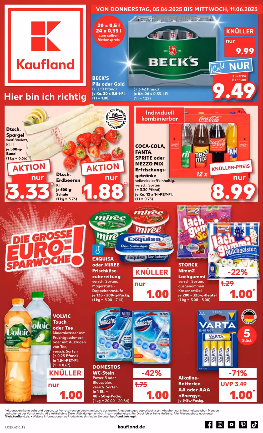 Kaufland Prospekt (ab 05.06.2025) zum Blättern - Seite 1