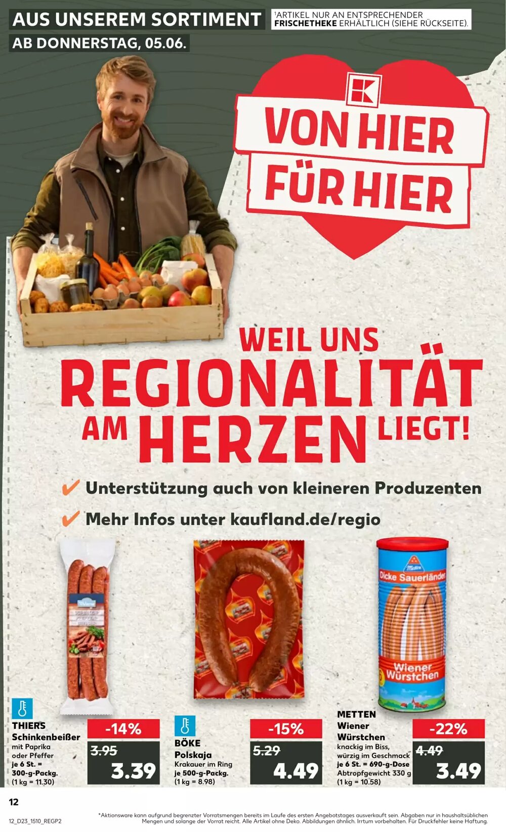 Kaufland Prospekt (ab 05.06.2025) zum Blättern - Seite 12