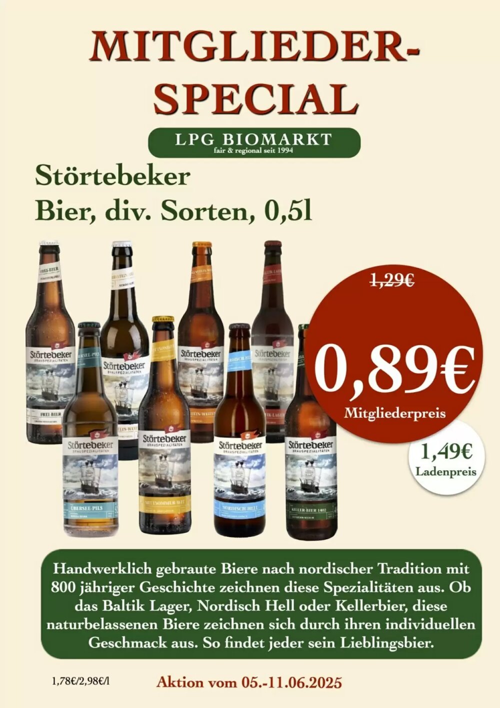 LPG Biomarkt Prospekt (ab 05.06.2025) zum Blättern - Seite 11
