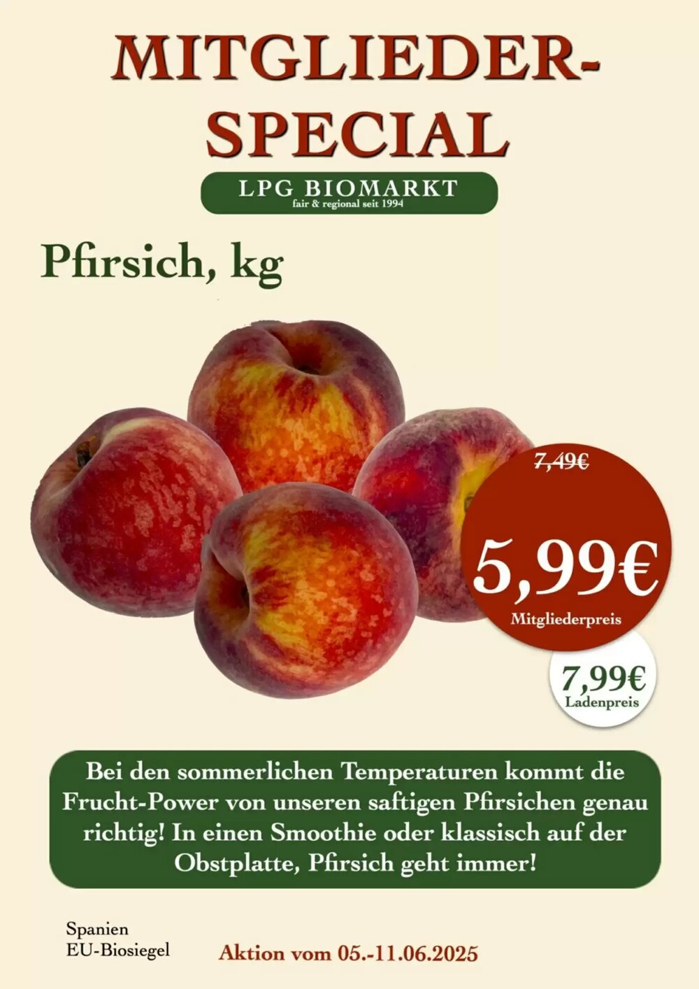 LPG Biomarkt Prospekt (ab 05.06.2025) zum Blättern - Seite 6
